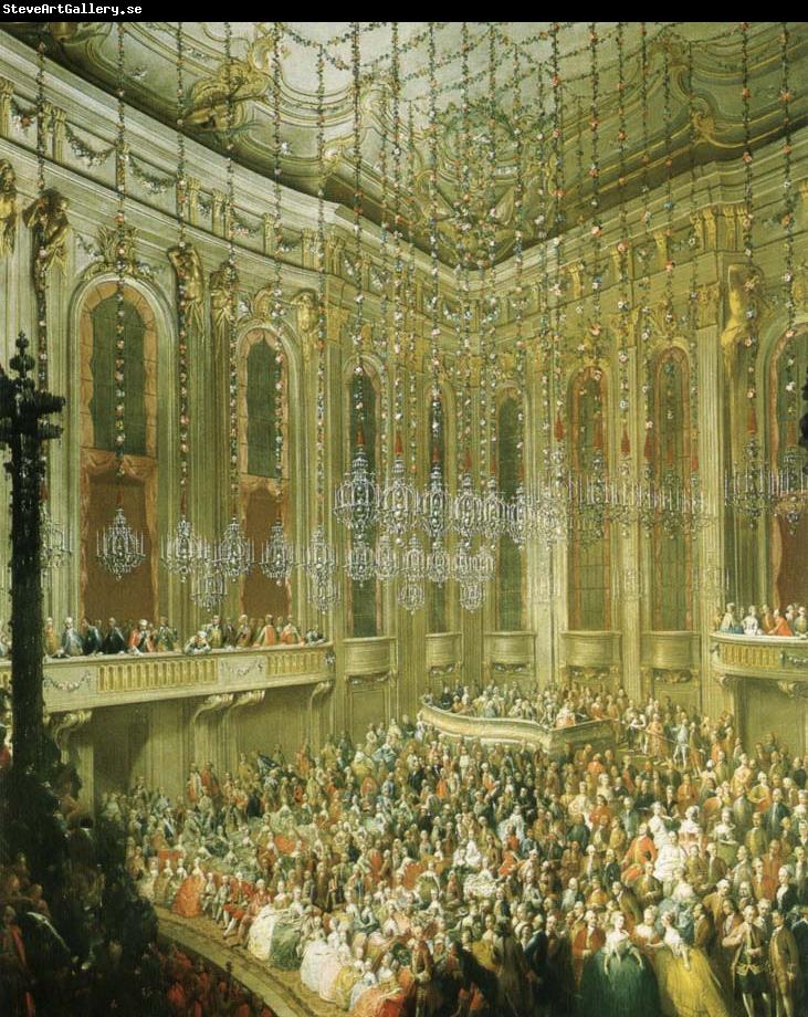 antonin dvorak a concert given by the young mozart in the redoutensaal of the schonbrunn palace in vienna